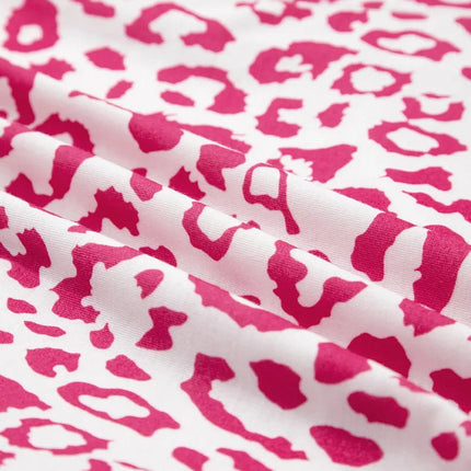 Pink Leopard Elastic Waistband Lace up Contrast Trim Casual Shorts Dear-Lover Dropshipping