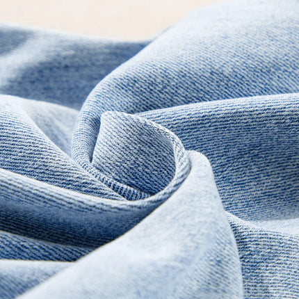 Beau Blue Light Wash Distressed Straight Jeans Dear-Lover Dropshipping