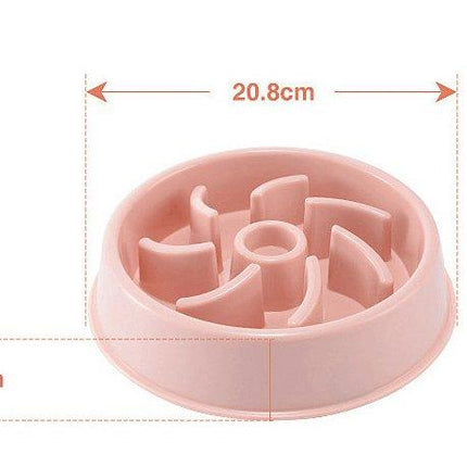 Choke-Free Slow Feeder Bowl For Dogs And Cats