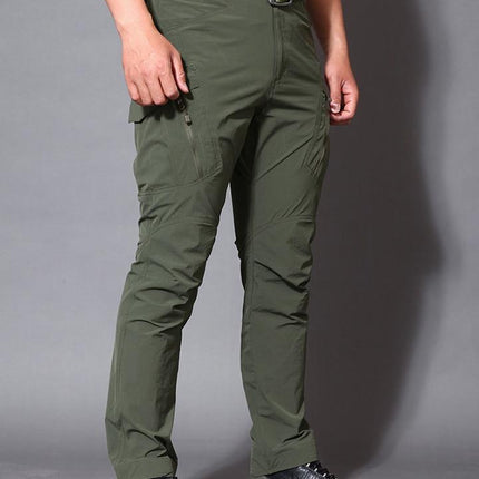 Summer Lightweight Tactical Pants Waterproof Men's Cargo Pants Quick
